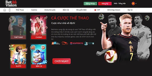 Betvision tự hào là một trong những địa chỉ hàng đầu trong lĩnh vực trực tuyến